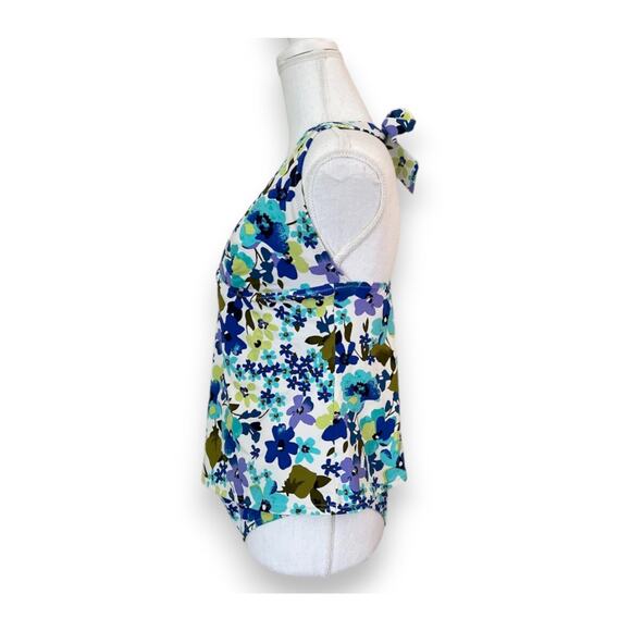 Land's End Canvas 1963-  Floral tankini swimsuit 2 pieces  - Size M - Picture 4 of 4